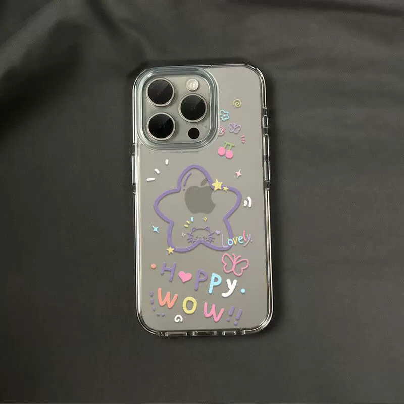 Apple, iPhone14, совместимый чехол с мультфильмом с бантом, защита от падения, 16promax