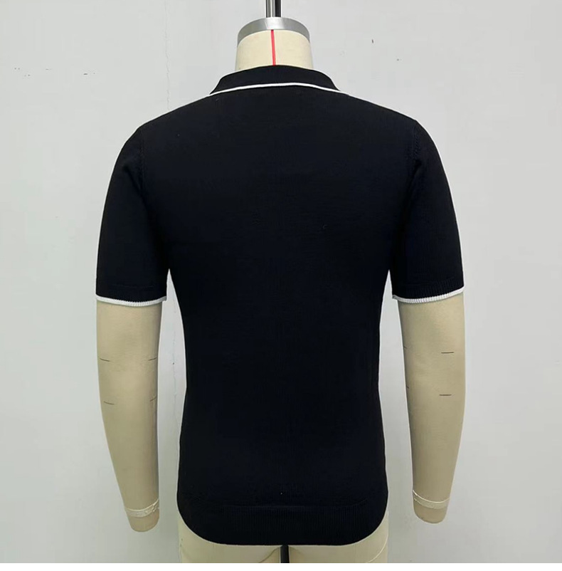 210g Weight Short Sleeve Sleeve Length Polyester Fabric Type Regular Top Length Holiday, Daily Occasion Turndown Neckline Regular Fit Fit Type Solid Color Pattern Summer Season Men's Gender Simple Style Style Wholesale Men's Simple Style Solid Color Short Sleeve Men's Tops 19