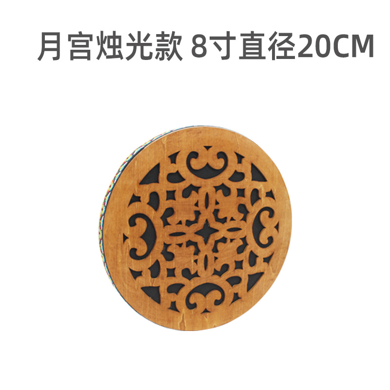 Moon palace candlelight 8 inch