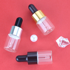 滴管瓶螺口5ml透明精油瓶10ml補水精華原液瓶 15ml滴管玻璃分裝瓶