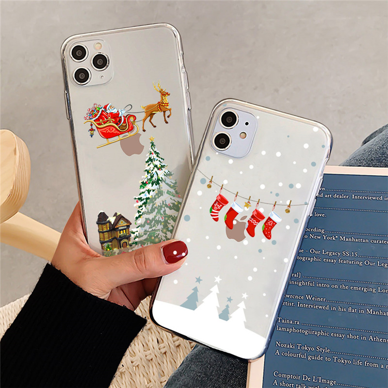 Christmas Cartoon Tpu   Phone Accessories display picture 6