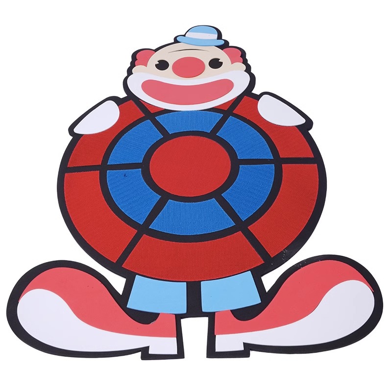 Jardín de infantes padres-hijos gimnasio bola pegajosa lanzamiento deportivo bolsa de arena lanzamiento plato para niños bola pegajosa objetivo dardo plato juguetes de educación temprana