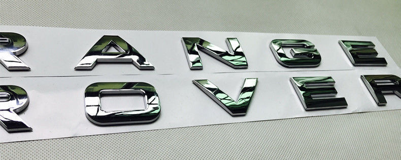 Suitable for Land Rover English Car Logo Range Rover Discovery Range Rover Evoque Hood Logo Letter Labeling