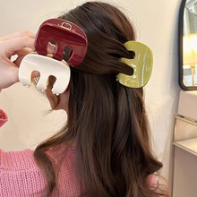 高级感简约百搭抓夹女后脑勺发夹2025新款夹子头饰气质鲨鱼夹发卡