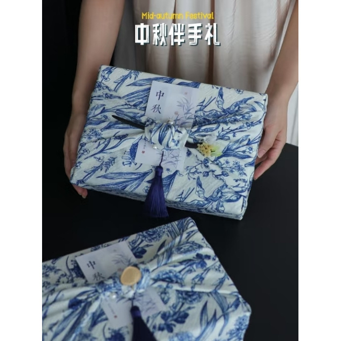 2025月饼包装盒礼盒木盒宫廷冰皮鲜肉流心中秋送礼中式手提礼品盒|undefined