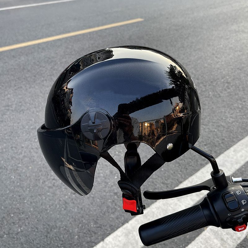 3C Certified Electric Vehicle Helmet, Motorcycle Safety Helmet, Half Helmet, Universal for All Seasons, Sun Protection Half Helmet for Men and Women, Hot Selling Wholesale