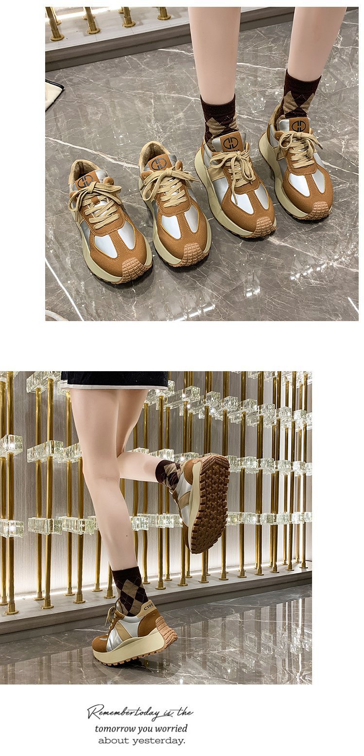Damen Casual Sneakers Aus Echtleder Mit Warmfutter Und Plateau_voghion.com
