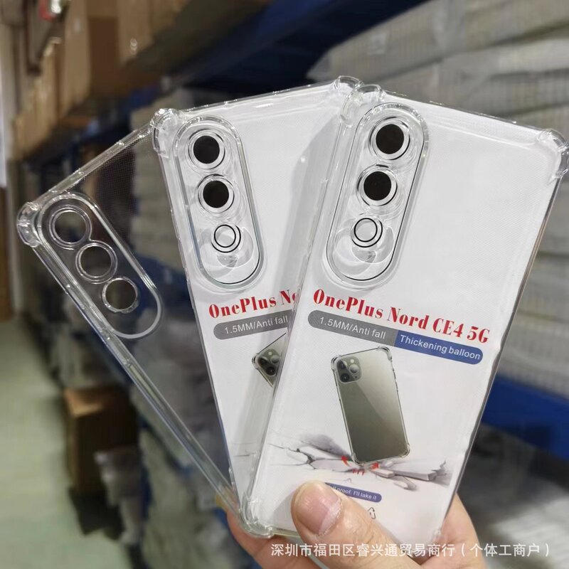 Suitable for Oppo K12Plus Mobile Phone Case K12 Protective Cover Transparent K11 Anti-Fall Soft Shell K10 Rubber Sleeve Wholesale K9 Suitable for Oppo K12Plus Mobile Phone Case K12 Protective Cover Transparent K11 Anti-Fall Soft Shell K10 Rubber Sleeve Wholesale K9