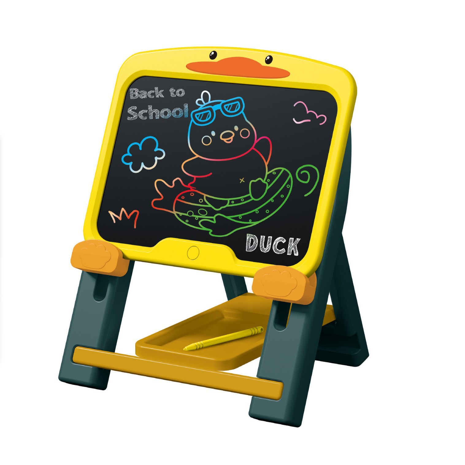 Transfronterizos niños electrónicos LCD tablero de escritura pintura tablero de dibujos animados coloridos dinosaurios tablero de escritura dibujo juguete