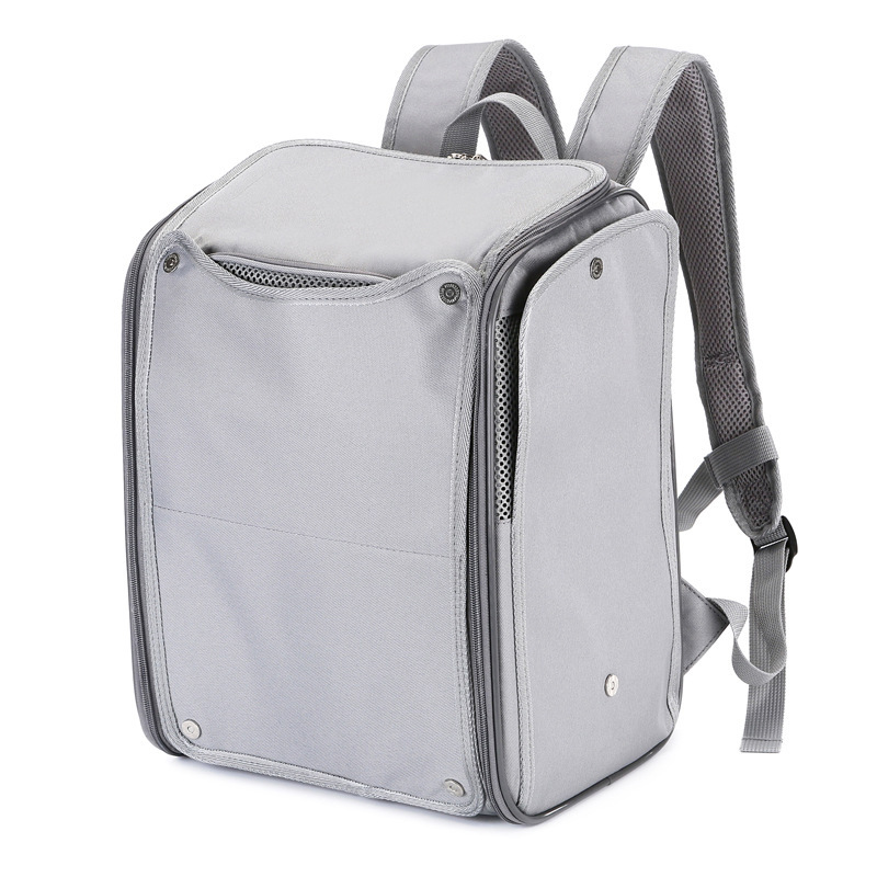 New Pet Bag for Dogs and Cats, Convenient Backpack for Going Out, Portable Folding Pet Cage, Hidden Trial Pet Box New Pet Bag for Dogs and Cats, Convenient Backpack for Going Out, Portable Folding Pet Cage, Hidden Trial Pet Box