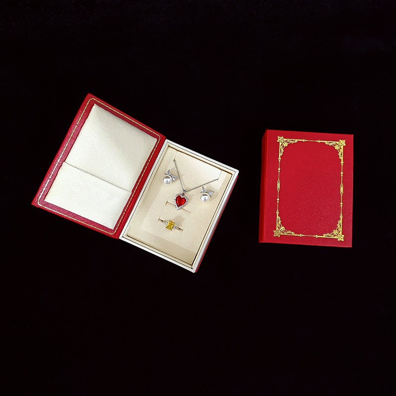 트루 레드; 반지 상자 1개 [상자만 다른 것은 포함되지 않음]