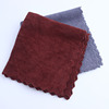 Warp Coral Plain colour Hemming towel thickening water uptake Car Wash towel Cleaning Easy gift towel