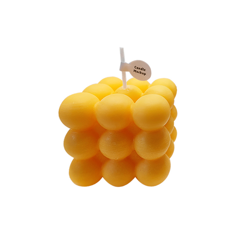 Modelado Cubo de Rubik Velas de aromaterapia al por mayor Fragancia Adornos para el hogar Red de Internet Fragancia de estilo ins Recuerdos creativos Personalización