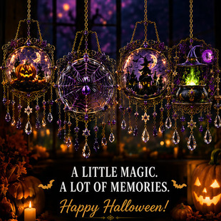 Halloween Crystal Window Decoration�f�}��ˮ����������L�F