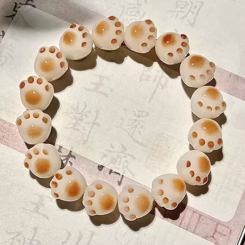 Gatos atractivos adorables pulseras con cuentas nicho de diseño de pulseras para regalar a las mejores amigas accesorios al por mayor unisex