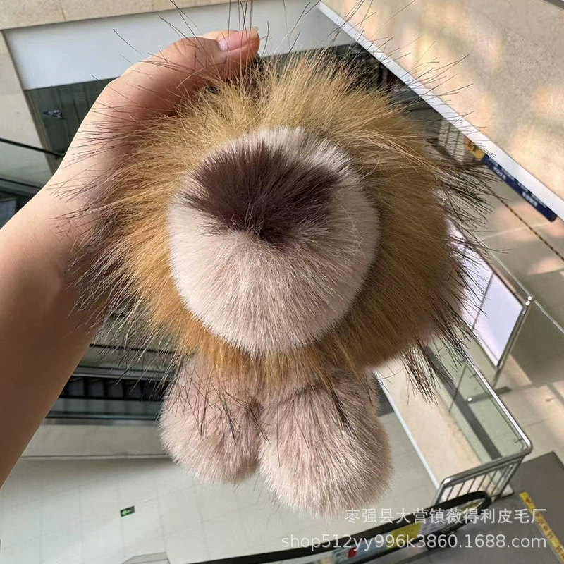 Производители спот плюшевые имитация льва брелок подвеска милая сумка рюкзак подвеска