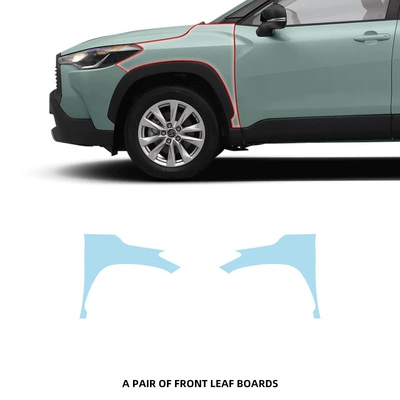 Invisible Paint, Car paint protective film - a-pair-of-front-fender-tpu-films-imported-tpu-film-specially-cut-for-special-vehicles