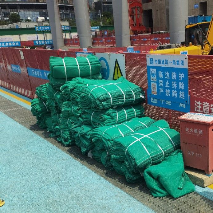 建筑工地安全网  绿网 安全网 密目网深圳龙岗