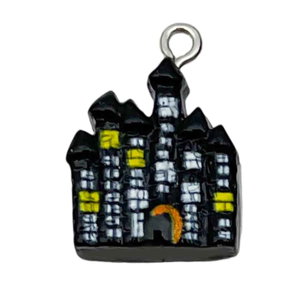 Nuevos accesorios de resina calabaza Halloween esqueleto fantasma fiesta DIY joyería pequeña decoración colgante