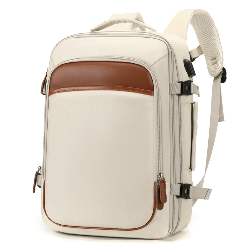 Nueva mochila de viaje de gran tamaño, mochila expandible, mochila para portátil, mochila para equipaje, bolsa de almacenamiento de negocios ligera