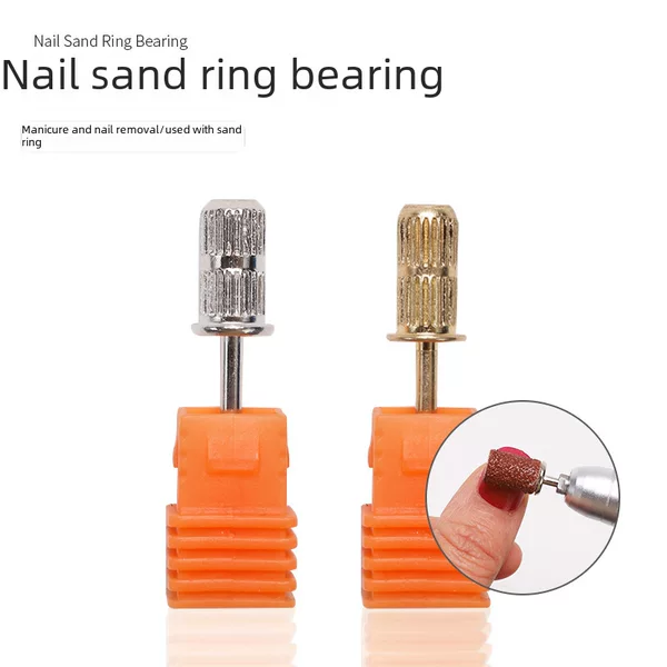 Cross-Border special for nail polish sand ring bearing high quality sand ring shaft 2.35mm sand ring Rod gold and silver spot