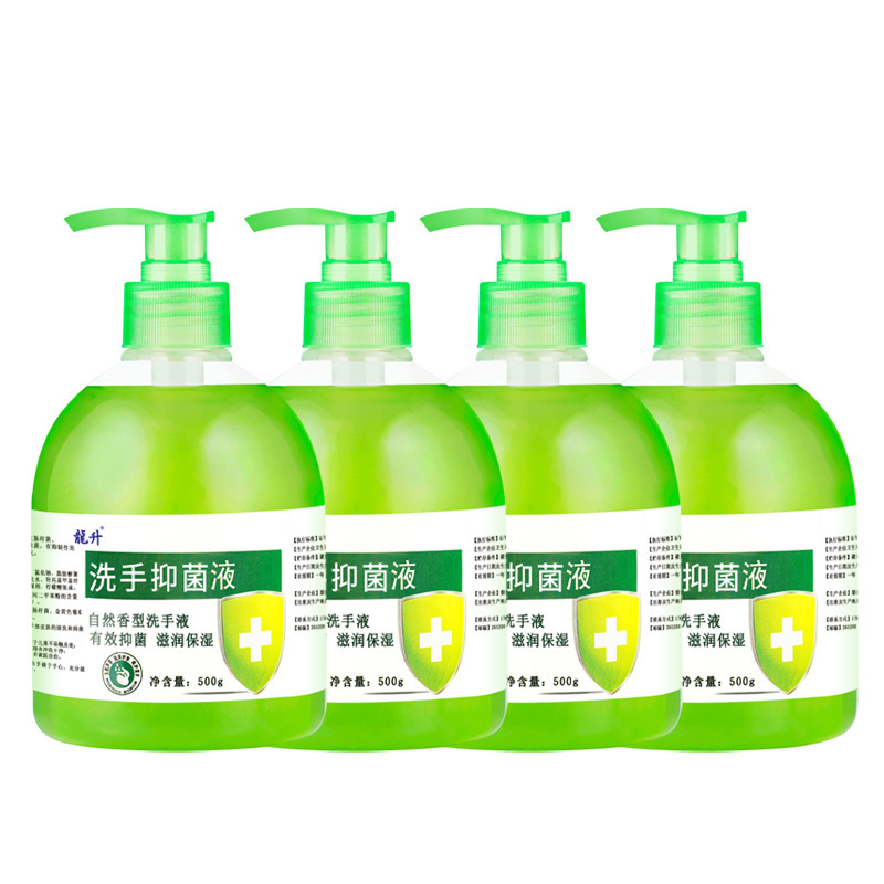 【10本入りフルボックス】Longsheng 抗菌手指消毒剤 500g フレグランス アロエベラ 抗菌 家庭用 手をきれいにし、保湿します|undefined