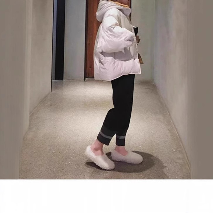 跨境两面穿棉服女潮秋冬装新款学生女韩版棉衣棉袄宽松面包服