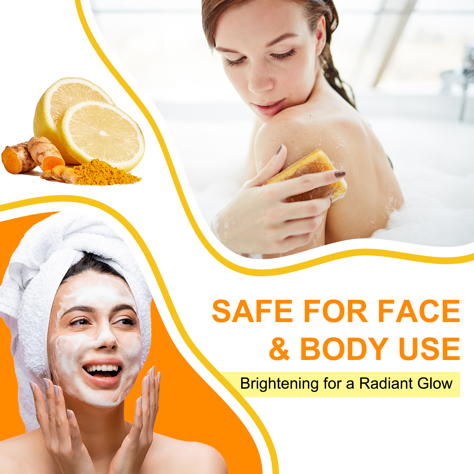 116g Weight Bar Soap Personal Care Type 1 Piece Quantity Lemon Pattern Classic Style Style Lemon Bar Soap Classic Style Bath & Shower Personal Care 13