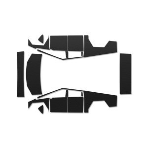 Car paint protective film – Tesla Colors, Carbon Fiber - cy-full-car-wrap-matte-black-no-specification