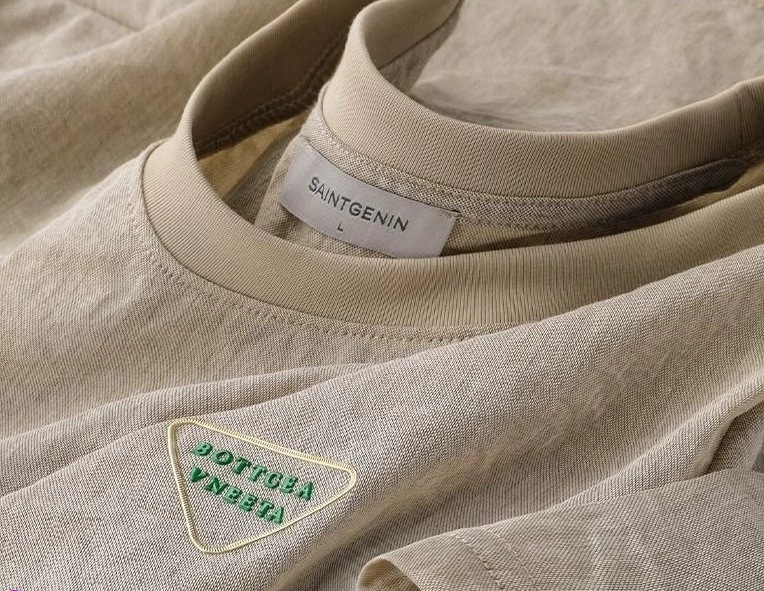 Европейские товары 2025 лето ~ легкая текстильная хлопковая и льняная футболка с короткими рукавами, мужская тонкая дышащая тонкая рубашка из ледяного шелка с половиной рукавов, топ