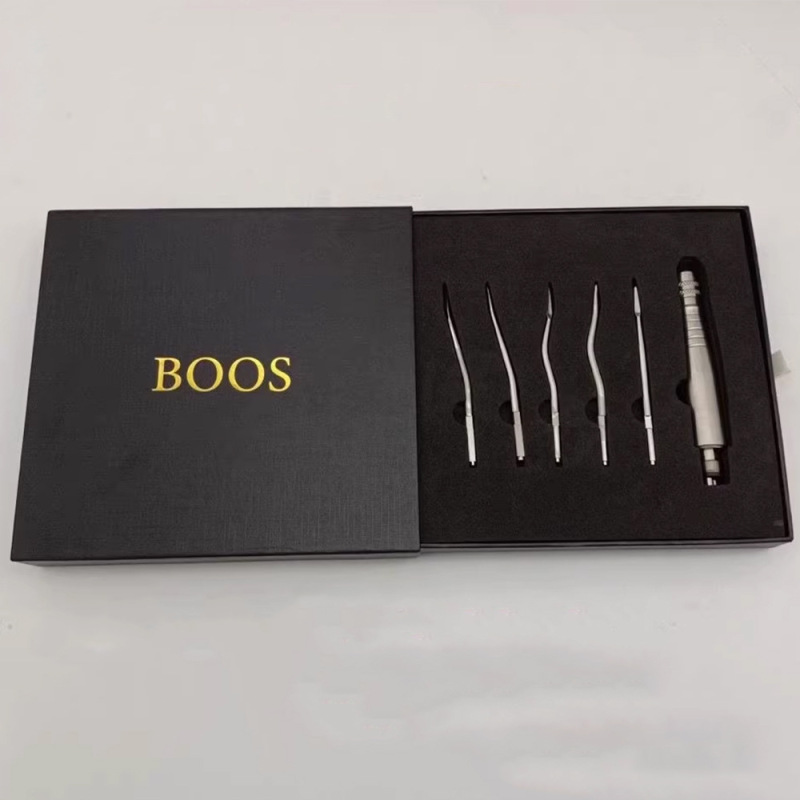 Dental BOSS Pneumatic Tooth Extraction Easy Tungsten Steel Material Five Matching Tapered Residual Root Minimally Invasive Painless Tooth Extraction Dental BOSS Pneumatic Tooth Extraction Easy Tungsten Steel Material Five Matching Tapered Residual Root Minimally Invasive Painless Tooth Extraction