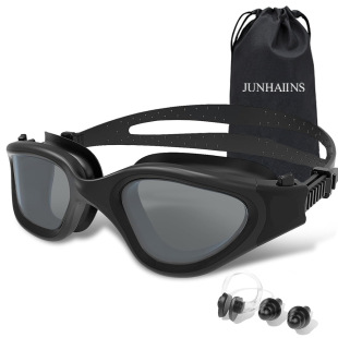 Cross-border exclusive for new waterproof adult men's and women's swimming goggles silicone anti-fog large frame swimming goggles suit eye protection