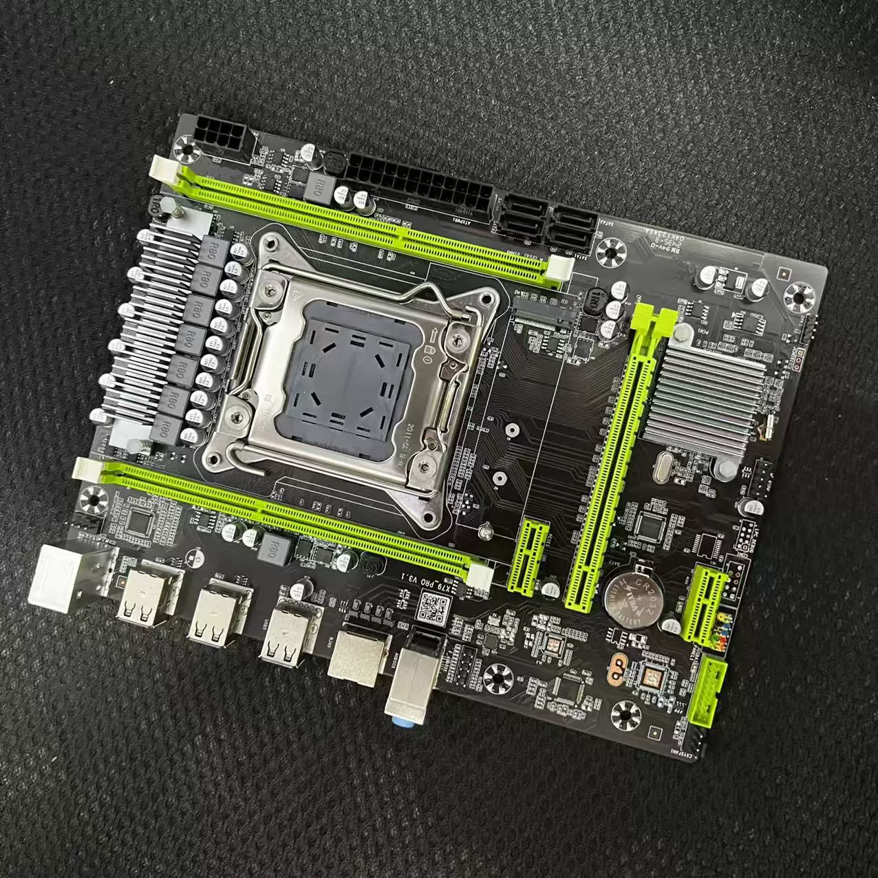 Новая материнская плата X79Pro LGA 2011 компьютерный стол DDR3 ECC память к Qiangqiang E5 2680V2CPU