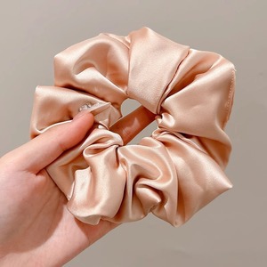 3#대형 머리끈 샴페인 컬러 (약 15cm)