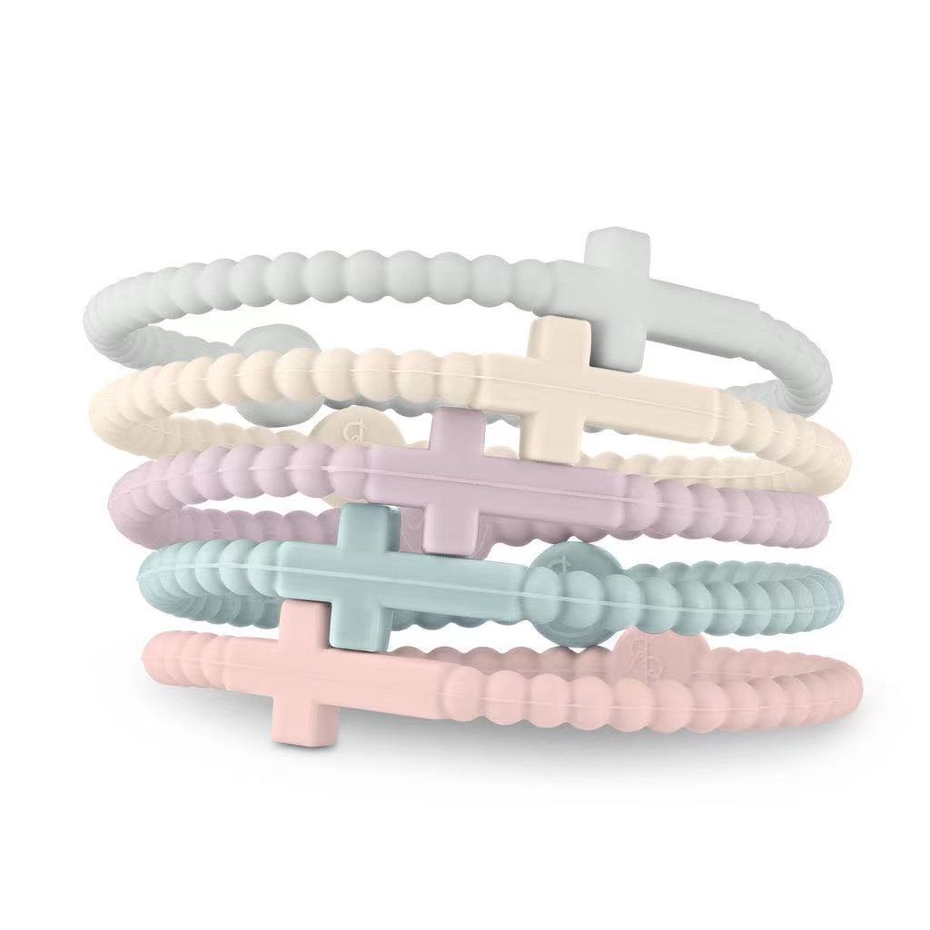 18g Weight Bracelets Classification 1 Set Quantity Holiday, Daily Occasion Silica Gel Material Solid Color Pattern Kid'S Gender Epoxy Design Simple Style Style Simple Style Solid Color Silica Gel Epoxy Kid'S Bracelets 1