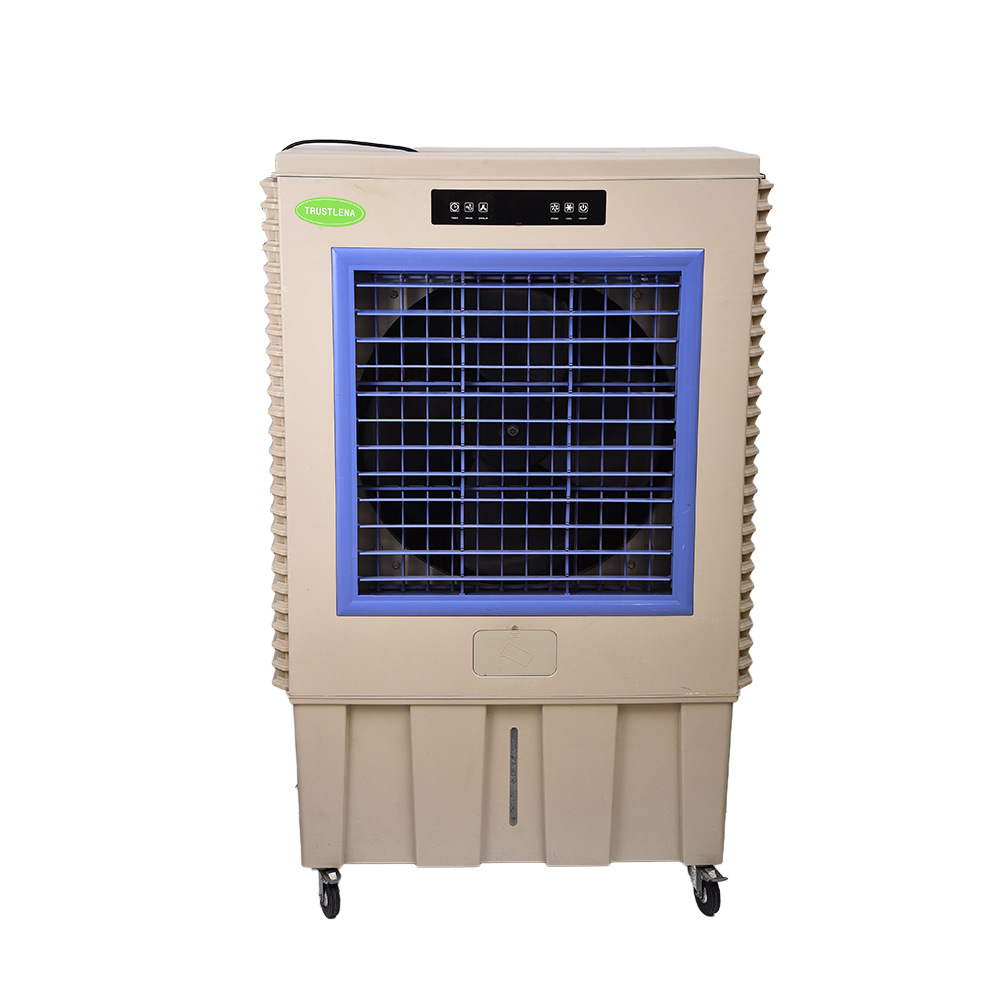 Fábrica al por mayor industrial-Grado móvil ventilador fábrica almacén de refrigeración control remoto tres parabrisas más agua aire acondicionado ventilador