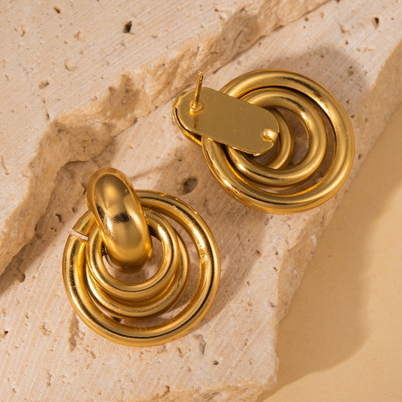 3링 펜던트 귀걸이