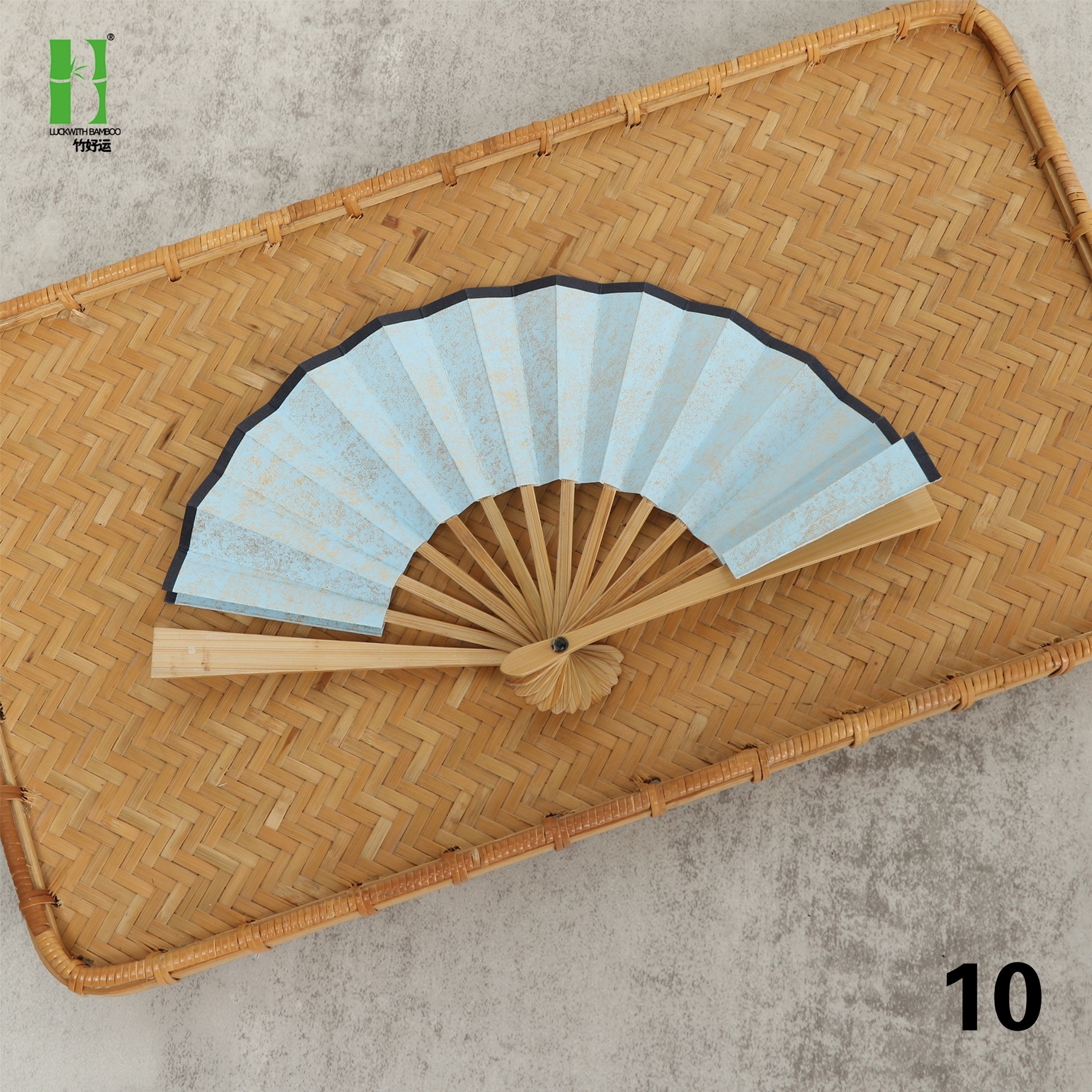 Estilo nacional de bambú Xuan papel ventilador en blanco pintura plegable ventilador para estudiantes danza ventilador muñeca ventilador han Ropa Accesorios ventilador estilo antiguo estilo