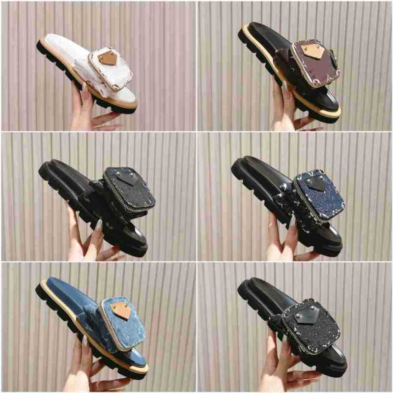 High Quality! Murakami Takashi Presbyopic Velcro Slippers for Women to Wear Outside School Bags with Floral Sandals and Slip-On Bread Shoes