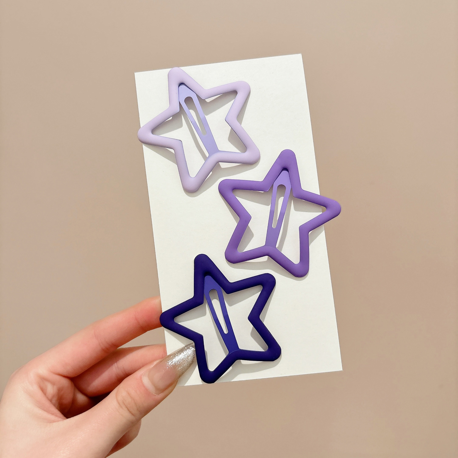 3 # Warna Ungu 3 Set-6cm