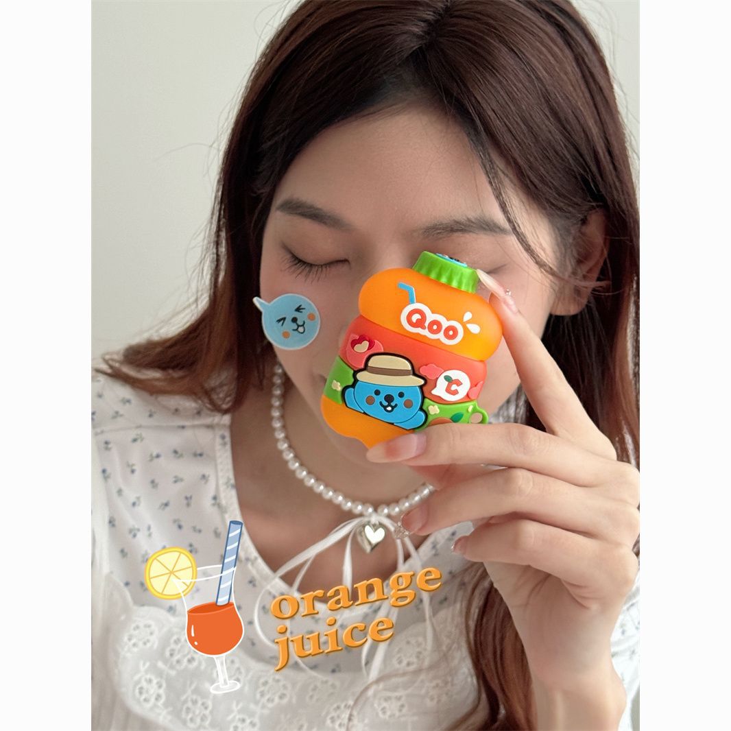 Aplicación transfronteriza airpods3 generación inalámbrico Bluetooth auricular funda protectora silicona dibujos animados pro2 generación airpods4