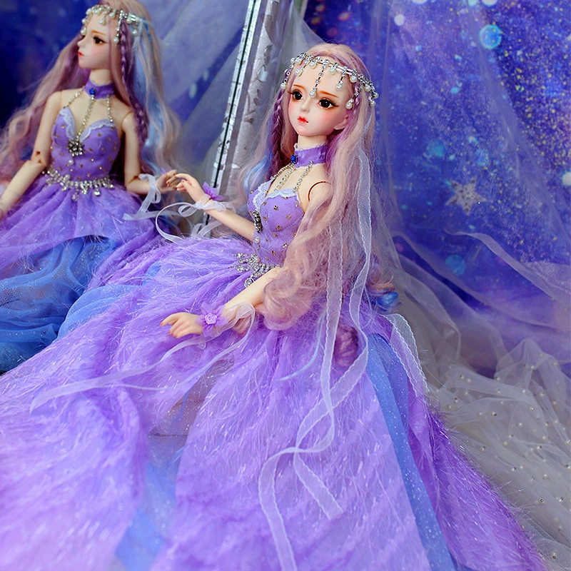 Дебинш Doll, подарочная коробка, большой набор, реалистичная игрушка для переодевания принцессы, 62 см, подарок на день рождения