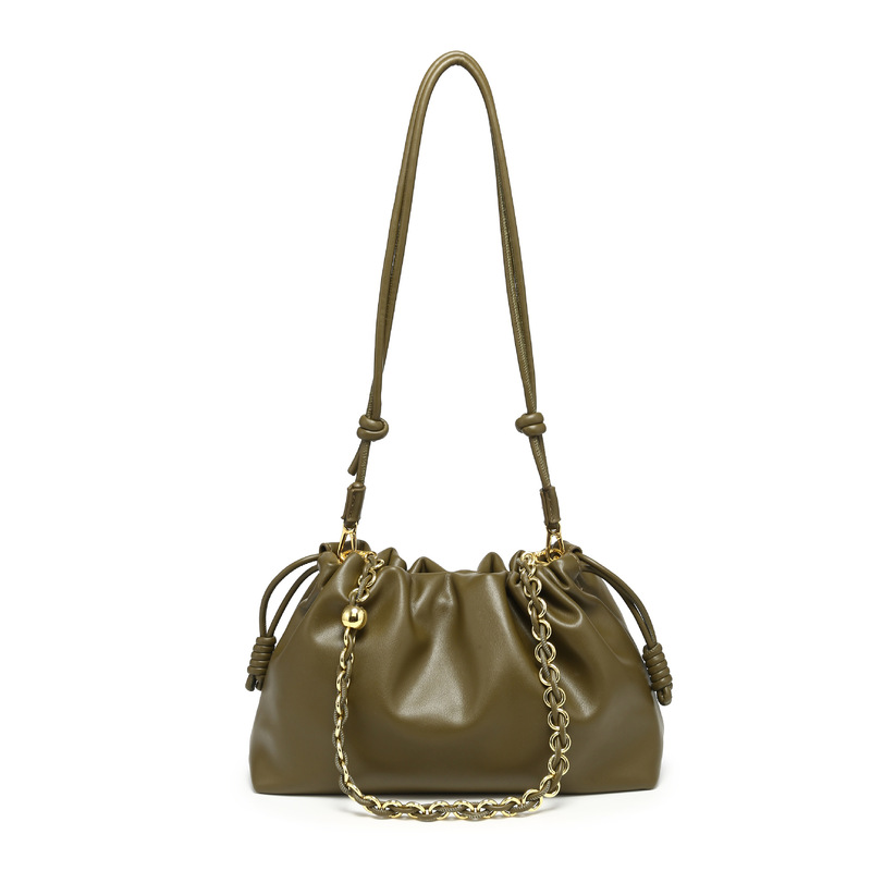 Cross-Border Popular High-Quality 2025 Cloud Bag Korean Niche Chain Bag Fashion Lucky Bag Bag Single Shoulder Crossbody Bag for Women