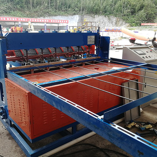 Rebar Processing Automatic Steel Bar Welding Mesh Machine Wire Mesh Welding Machine Tunnel Support Mesh Row Welding Machine Equipm