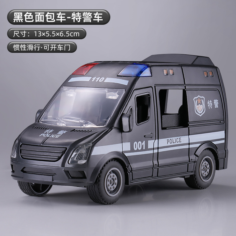 검은 빵 SWAT 자동차