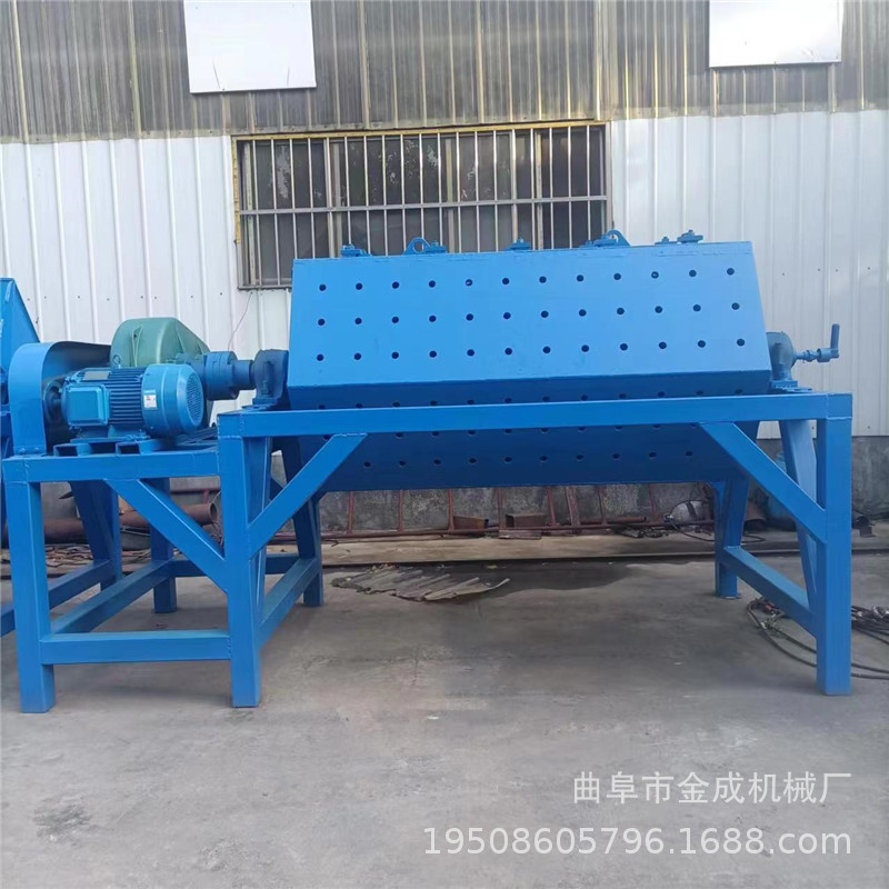 面包石抛光研磨机 1000升六角滚筒抛光机 火烧铁除锈设备金成厂家