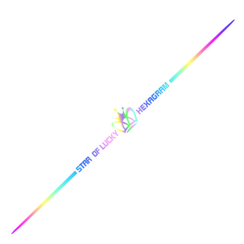 Rainbow Laser Foil Car Sticker Personalized Car Decal with Custom Text Front Windshield Rear Windshield Back Window Decoration