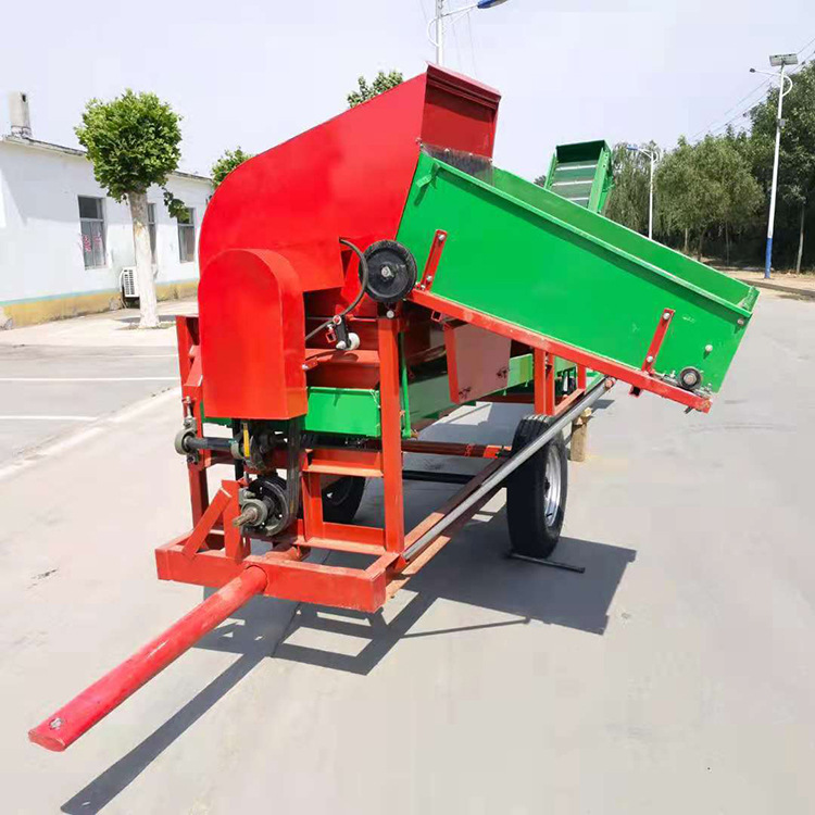 花生果秧分离机全新自动装袋花生摘果机农友花生打果机干湿两用