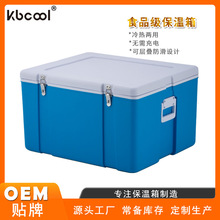 65L外卖箱便当盒饭保温箱 商用蔬菜水果鲜肉牛奶保鲜配送箱冷冻箱