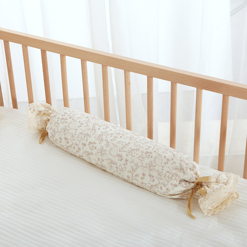 4層ガーゼ赤ちゃんキャンディー枕長い枕そば殻枕横転防止枕真珠綿枕は取り外して洗うことができる|undefined